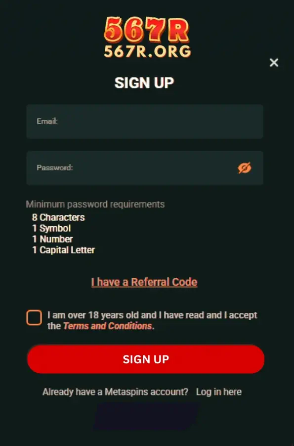register and login